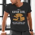Cool Kayak For Women Girls Kayaker Canoe Kayaking Paddle Oar Men's V-Neck T-Shirt Cool Kayak For Women Girls Kayaker Canoe Kayaking Paddle Oar Men's V-Neck T-Shirt