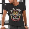 Cool Muay Thai Art For Men Women Kickboxer MMA Muay Thai Men's V-Neck T-Shirt Cool Muay Thai Art For Men Women Kickboxer MMA Muay Thai Men's V-Neck T-Shirt