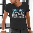 Cool Swimming For Men Women Swimmer Swim Instructor Goggles Men's V-Neck T-Shirt