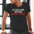 Douche Canoe Vulgar Profanity T-Shirt Men's V-Neck T-Shirt