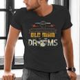 Drummer Drummer Pensioner Drum Kit Men's V-Neck T-Shirt Drummer Drummer Pensioner Drum Kit Men's V-Neck T-Shirt