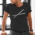 Drumsticks Drum Kit Men's V-Neck T-Shirt Drumsticks Drum Kit Men's V-Neck T-Shirt