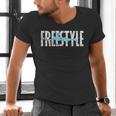 Freestyle Swimming Men's V-Neck T-Shirt