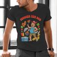 Fun Summer BBQ Dad For Grilling Enthusiasts Men's V-Neck T-Shirt