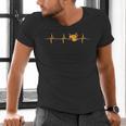 Great Drum Kit Heartbeat Drummer Men's V-Neck T-Shirt