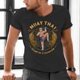 Heart Of a Champion Kickboxing And Muay Thai Trump Men's V-Neck T-Shirt
