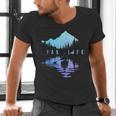 Kayak Kayak Vintage Mountains Canoe Kayak Men's V-Neck T-Shirt Kayak Kayak Vintage Mountains Canoe Kayak Men's V-Neck T-Shirt