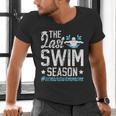 Last Swim Season Swim Senior Mom Swimming Senior Mama Men's V-Neck T-Shirt Last Swim Season Swim Senior Mom Swimming Senior Mama Men's V-Neck T-Shirt