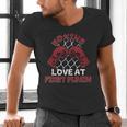 Love At First Punch Professional Boxer Muay Thai Boxing Men's V-Neck T-Shirt