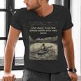 Love Many Trust Few Always Paddle Your Own Canoe Tee Men's V-Neck T-Shirt