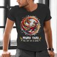 MMA Thai Boxing Art Of Eight Limbs Combat Muay Thai Men's V-Neck T-Shirt MMA Thai Boxing Art Of Eight Limbs Combat Muay Thai Men's V-Neck T-Shirt