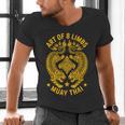 Muay Thai Art Of 8 Limbs Thai Boxing Men's V-Neck T-Shirt Muay Thai Art Of 8 Limbs Thai Boxing Men's V-Neck T-Shirt