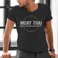 Muay Thai Begins And Ends With Respect Martial Arts Men's V-Neck T-Shirt