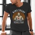 Muay Thai Boxing Training Gym Sagat Training Camp Men's V-Neck T-Shirt
