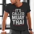 Muay Thai Condition Humor Lifestyle Identity Training Men's V-Neck T-Shirt