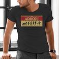 Muay Thai Fighter Evolution MMA Men's V-Neck T-Shirt Muay Thai Fighter Evolution MMA Men's V-Neck T-Shirt