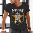 Muay Thai Fighter Sleeveless Men's V-Neck T-Shirt