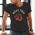 Muay Thai Hobby Boxing Fighter Martial Arts Men's V-Neck T-Shirt Muay Thai Hobby Boxing Fighter Martial Arts Men's V-Neck T-Shirt