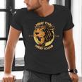Muay Thai Muay Khao Kickboxing Men's V-Neck T-Shirt Muay Thai Muay Khao Kickboxing Men's V-Neck T-Shirt