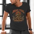 Muay Thai Life Vintage Thai Boxing Nak Muay Thai Giant Men's V-Neck T-Shirt