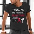 Muay Thai Martial Arts Combat Sports Self Defense Men's V-Neck T-Shirt Muay Thai Martial Arts Combat Sports Self Defense Men's V-Neck T-Shirt