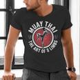 Muay Thai For Men Women Kids Mixed Martial Arts Men's V-Neck T-Shirt