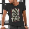 Muay Thai Wai Kru Respect Ritual Ceremony Fighter Identity Men's V-Neck T-Shirt