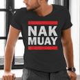 Nak Muay Thai Fighter Men's V-Neck T-Shirt