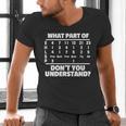 What Is Part Of Don't You Understand Swimming Swimmer Swimming Men's V-Neck T-Shirt What Is Part Of Don't You Understand Swimming Swimmer Swimming Men's V-Neck T-Shirt