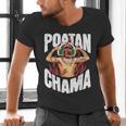 POATAN CHAMA MMA Fan JJB Boxing Muay Thai Kickboxing Men's V-Neck T-Shirt POATAN CHAMA MMA Fan JJB Boxing Muay Thai Kickboxing Men's V-Neck T-Shirt