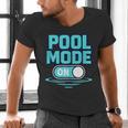 Pool Mode On Summer Swimming Vacation Men's V-Neck T-Shirt Pool Mode On Summer Swimming Vacation Men's V-Neck T-Shirt
