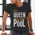 Queen Of The Pool Swimmers Swimming Swimmer Men's V-Neck T-Shirt
