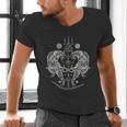 Sak Yant Thai Tattoo Twin Tiger For Muay Thai Fighter Boxing Men's V-Neck T-Shirt