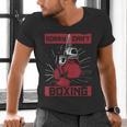 Sorry Can't Boxing Professional Boxer Muay Thai Boxing Men's V-Neck T-Shirt