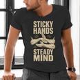 Sticky Hands Steady Mind Muay Thai Boxing Sleeveless Men's V-Neck T-Shirt Sticky Hands Steady Mind Muay Thai Boxing Sleeveless Men's V-Neck T-Shirt