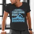 Swim Coach Swim Training Swimming Sport Men's V-Neck T-Shirt Swim Coach Swim Training Swimming Sport Men's V-Neck T-Shirt