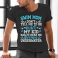 Swim Mom Swimming Mom Of A Swimmer Mama Men's V-Neck T-Shirt Swim Mom Swimming Mom Of A Swimmer Mama Men's V-Neck T-Shirt