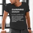 Swimming Coach Definition Swimming Instructor Men's V-Neck T-Shirt