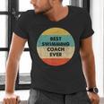 Swimming Coach Men's V-Neck T-Shirt Swimming Coach Men's V-Neck T-Shirt
