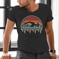 Swimming Heartbeat Retro Swim Swimmer Men Women Men's V-Neck T-Shirt Swimming Heartbeat Retro Swim Swimmer Men Women Men's V-Neck T-Shirt