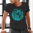 Swimming Quote For Swimmers Swim Team Eat My Bubbles Men's V-Neck T-Shirt