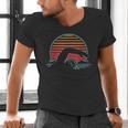 Swimming Retro Vintage 80s Style Swimmer Men's V-Neck T-Shirt