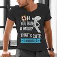 Swimming Saying For Swimmers Men's V-Neck T-Shirt Swimming Saying For Swimmers Men's V-Neck T-Shirt