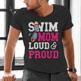 Swimming Swimmer Swim Mom Men's V-Neck T-Shirt