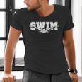 Swimming For Swimmers Competitive Athletes Men's V-Neck T-Shirt