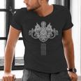 Thai Sak Yant Tattoo Muay Thai Art Men's V-Neck T-Shirt