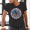 Vintage Muay Thai Karate Boxing Mixed Martial Arts Men's V-Neck T-Shirt