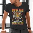 Vintage Muay Thai Twin Tiger Art Of 8 Limbs Men's V-Neck T-Shirt Vintage Muay Thai Twin Tiger Art Of 8 Limbs Men's V-Neck T-Shirt