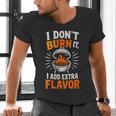 Women's Backyard Pitmaster Father BBQ Dad Griller Men's V-Neck T-Shirt