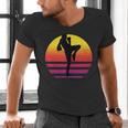 Women's Thai Boxer Thai Boxing Muay Thai Men's V-Neck T-Shirt Women's Thai Boxer Thai Boxing Muay Thai Men's V-Neck T-Shirt